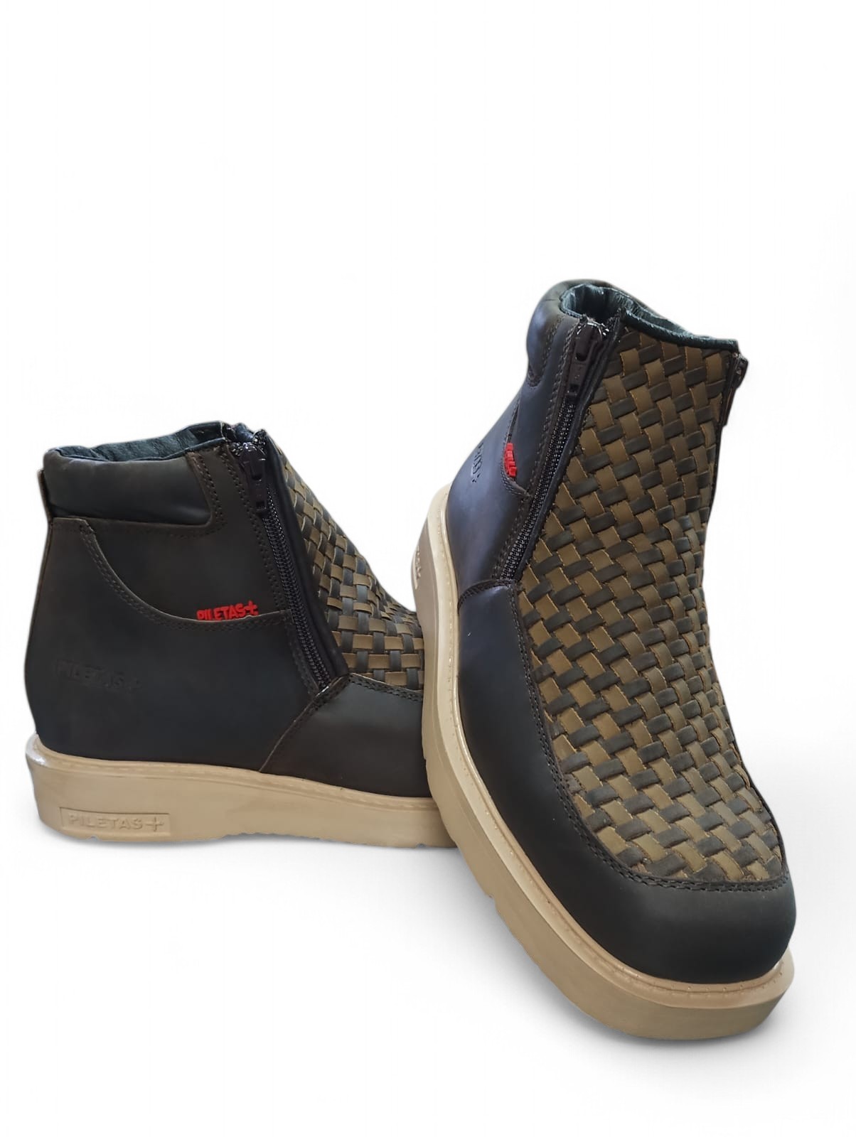 Foto 2 | Bota Piletas Petatillo Choco/ocre