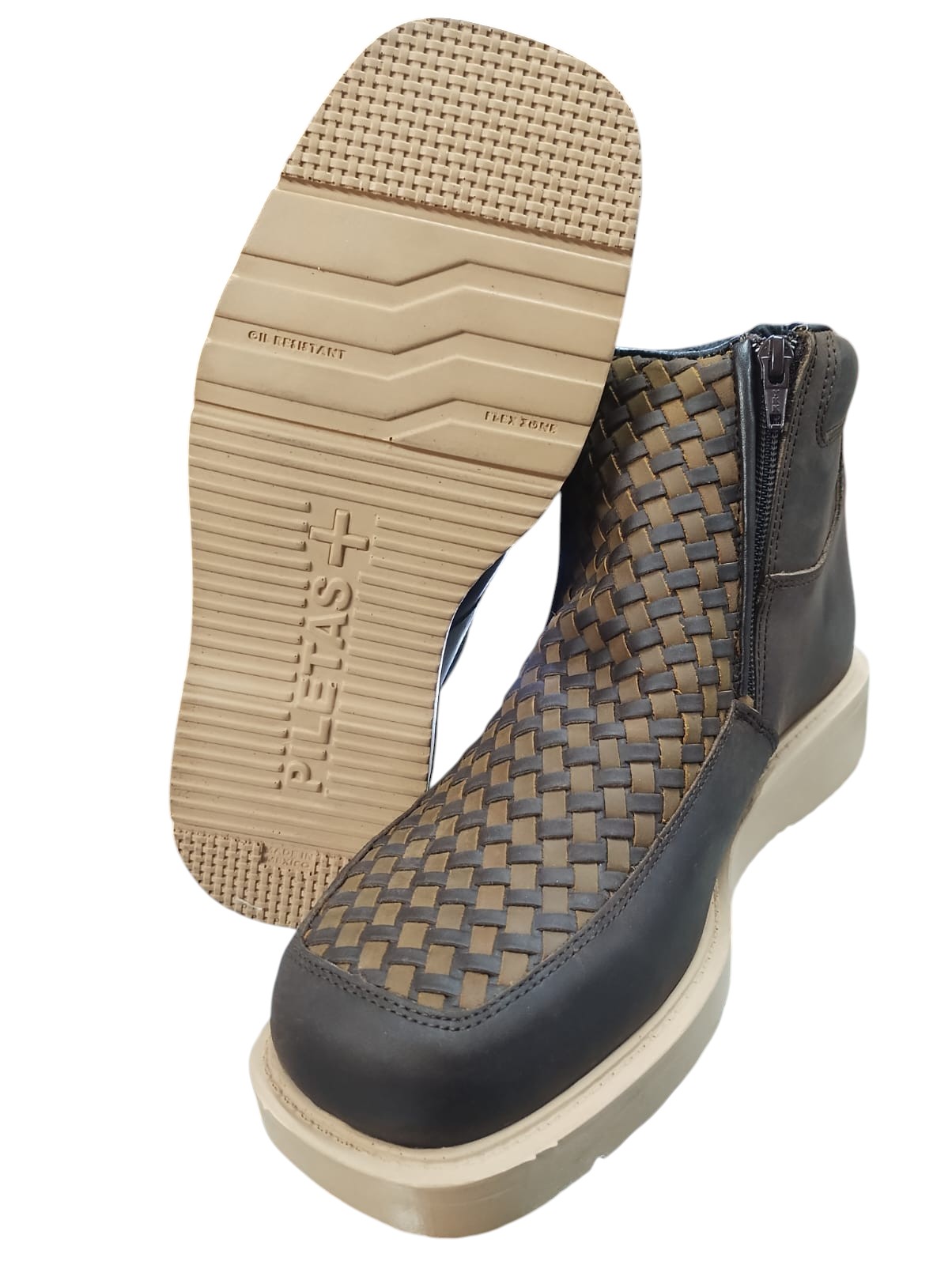 Foto 3 | Bota Piletas Petatillo Choco/ocre