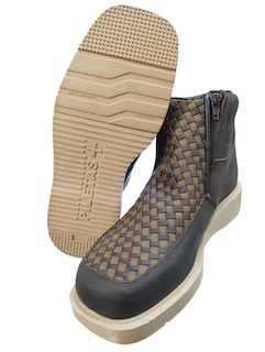 Foto 3 | Bota Piletas Petatillo Choco/ocre