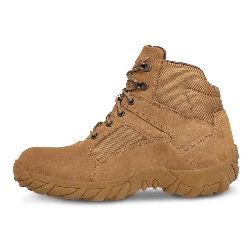 Foto 4 | Botas Tacticas Hombre Work Land Trabajo Beige