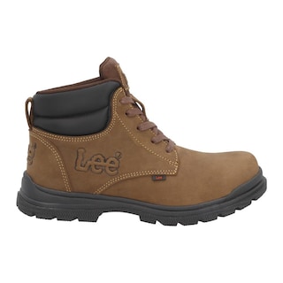 Foto 1 | Bota Lee Hombre Industrial Comoda Ajustable Cafe