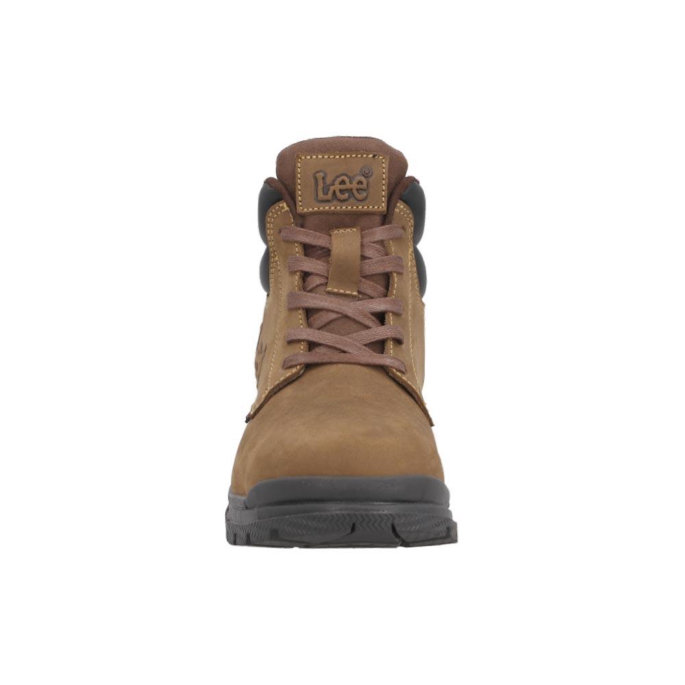 Foto 5 pulgar | Bota Lee Hombre Industrial Comoda Ajustable Cafe