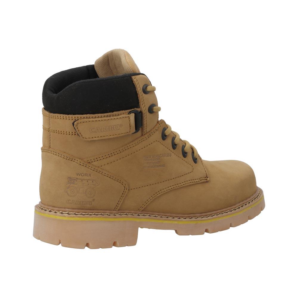 Foto 4 pulgar | Bota Caribu Industrial Casquillo Acero Amarillo para Hombre