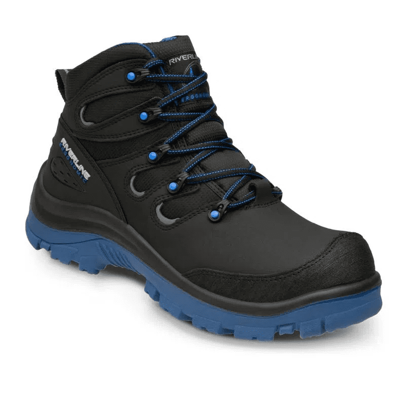 Foto 2 pulgar | Bota De Seguridad Industrial Energy Riverline Dieléctrico Negro/azul