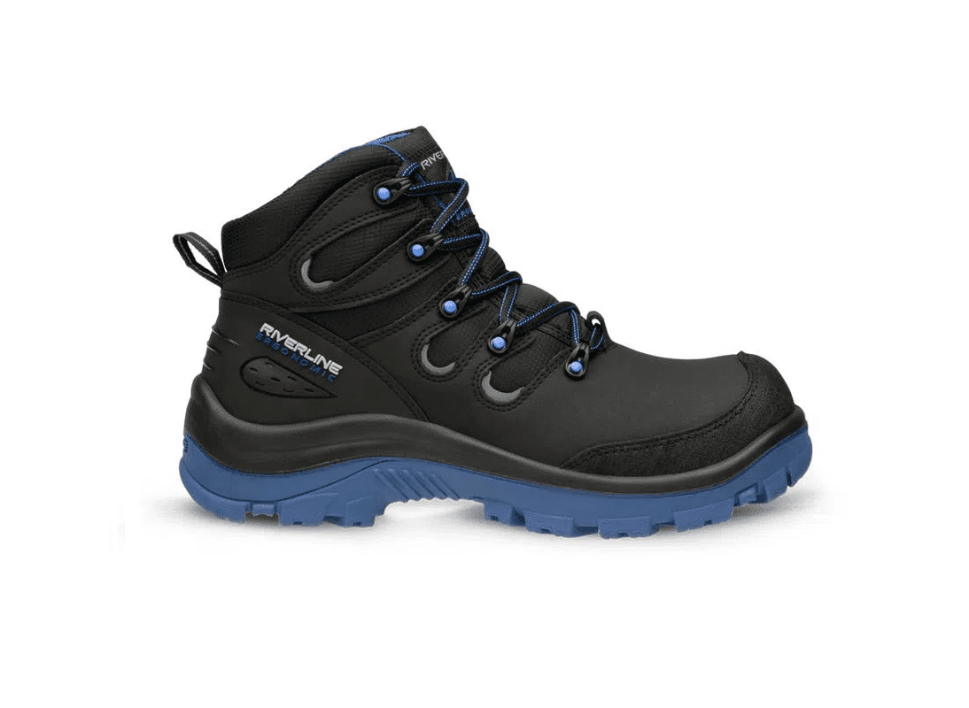 Foto 3 pulgar | Bota De Seguridad Industrial Energy Riverline Dieléctrico Negro/azul