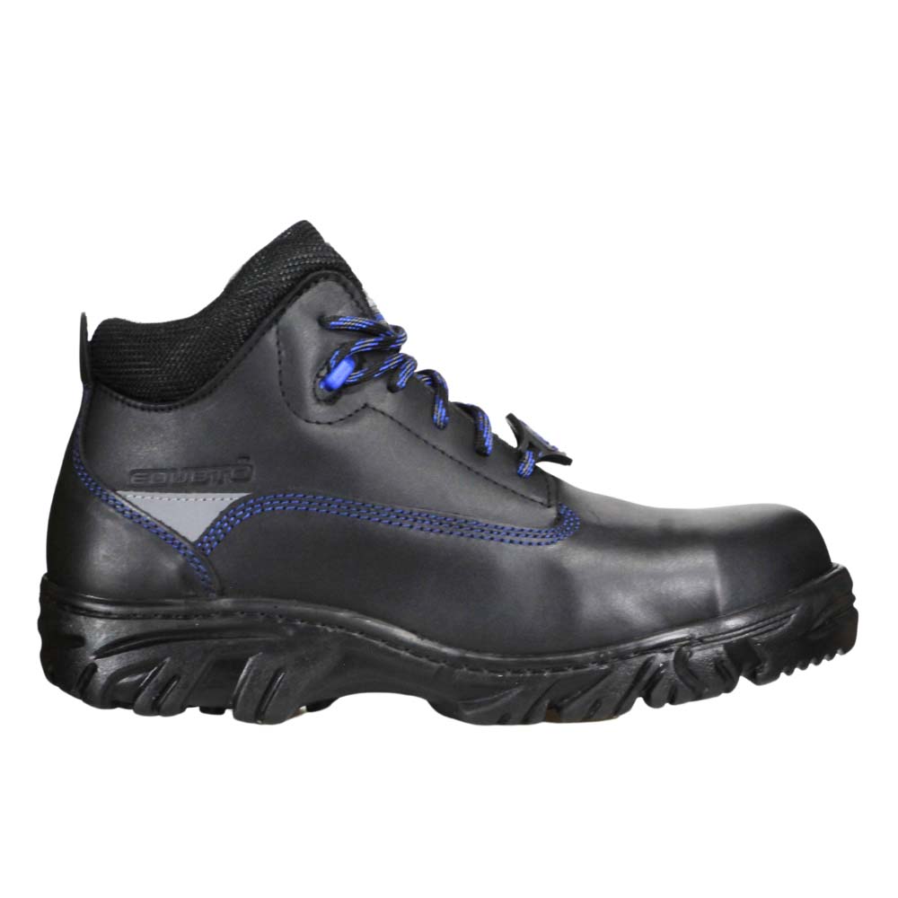 Foto 3 pulgar | Botas Edubto 945 Negro Azul Industrial Dielectrica Piel