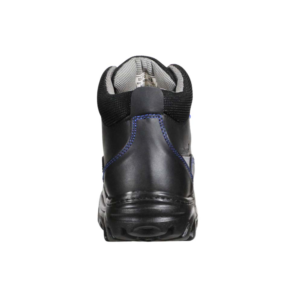 Foto 5 pulgar | Botas Edubto 945 Negro Azul Industrial Dielectrica Piel