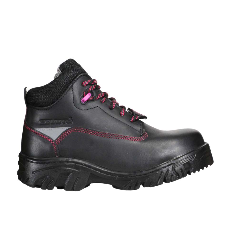 Foto 3 pulgar | Botas Edubto 945 Negro Fiusha Industrial Dielectrica Piel