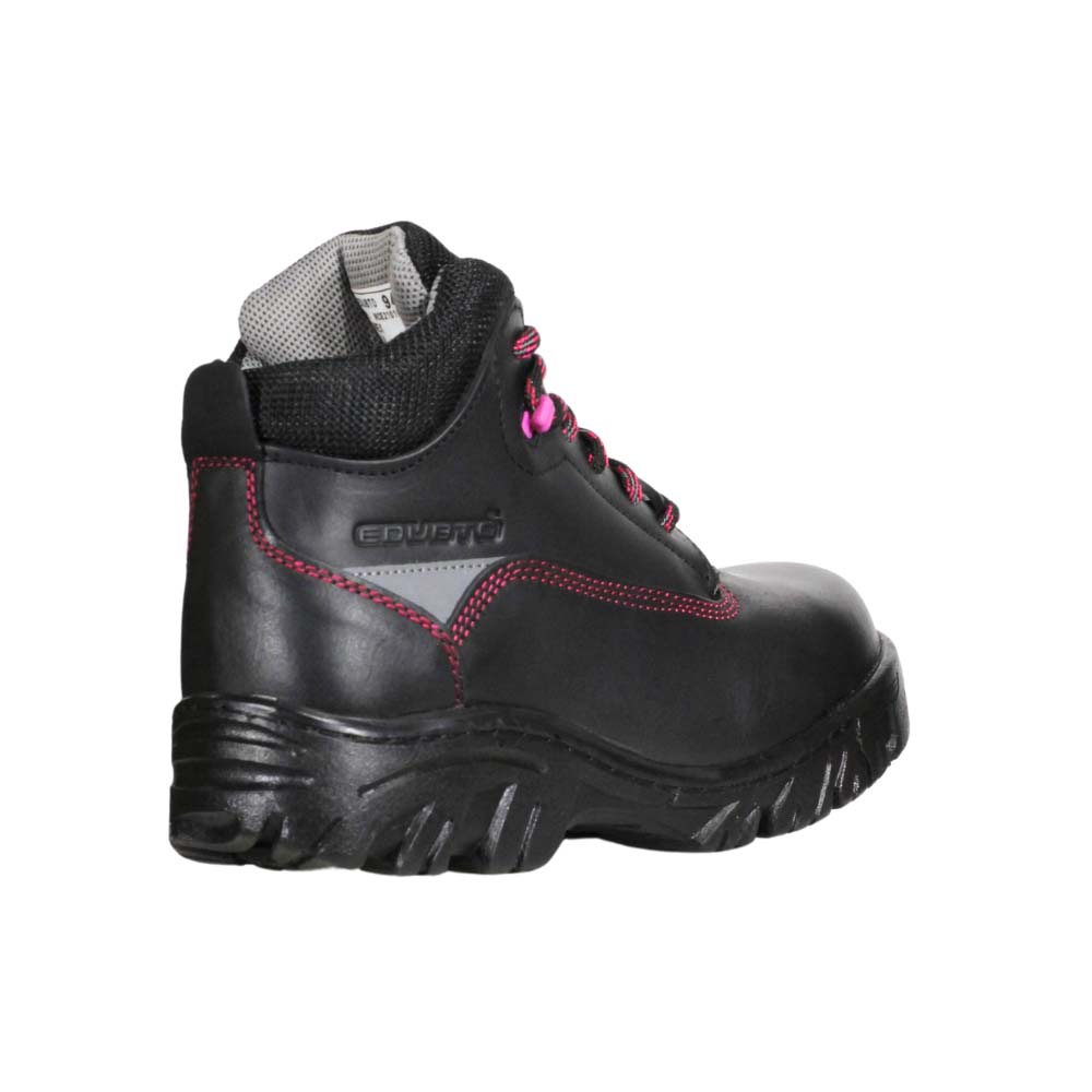 Foto 4 pulgar | Botas Edubto 945 Negro Fiusha Industrial Dielectrica Piel