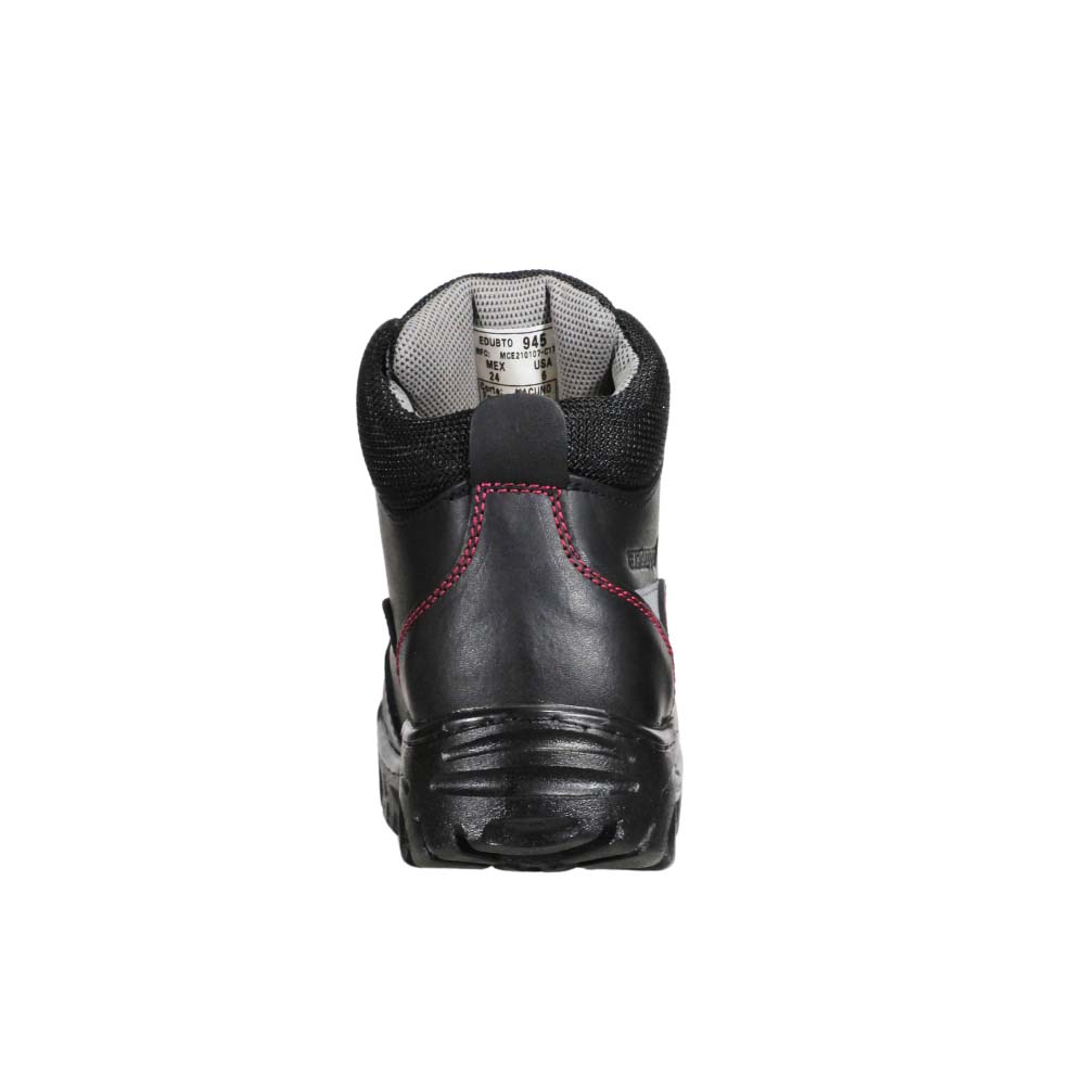 Foto 5 pulgar | Botas Edubto 945 Negro Fiusha Industrial Dielectrica Piel