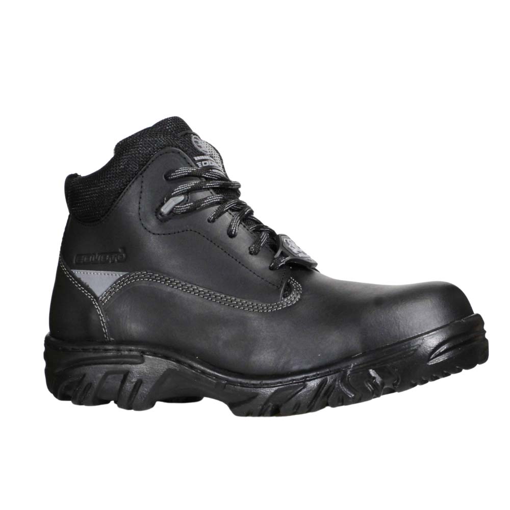 Foto 2 pulgar | Botas Edubto 945 Negro Gris Industrial Dielectrica Piel