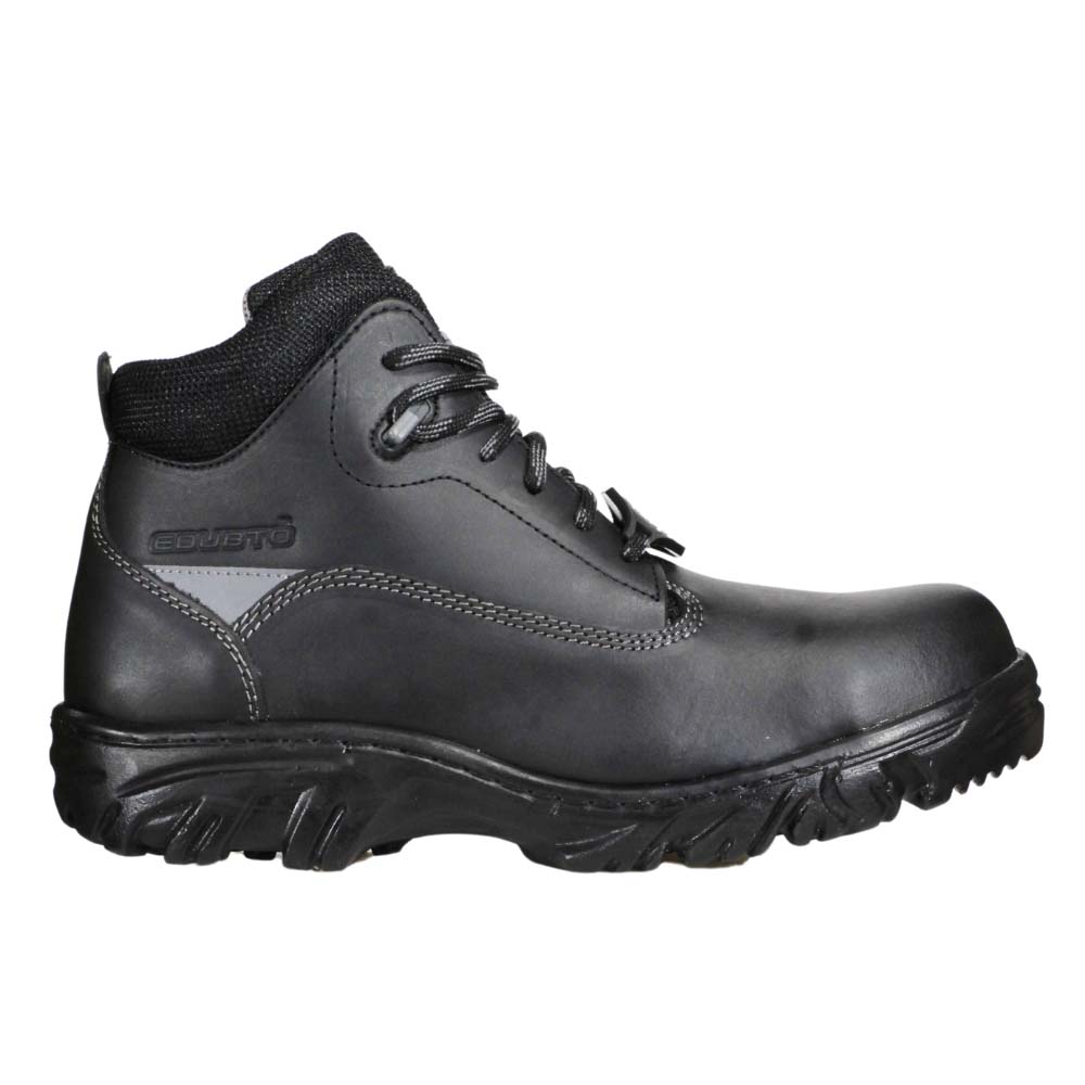 Foto 3 pulgar | Botas Edubto 945 Negro Gris Industrial Dielectrica Piel