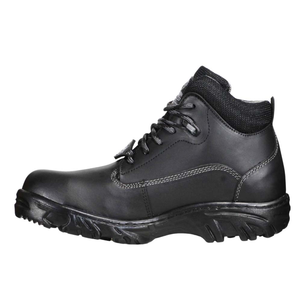 Foto 6 pulgar | Botas Edubto 945 Negro Gris Industrial Dielectrica Piel