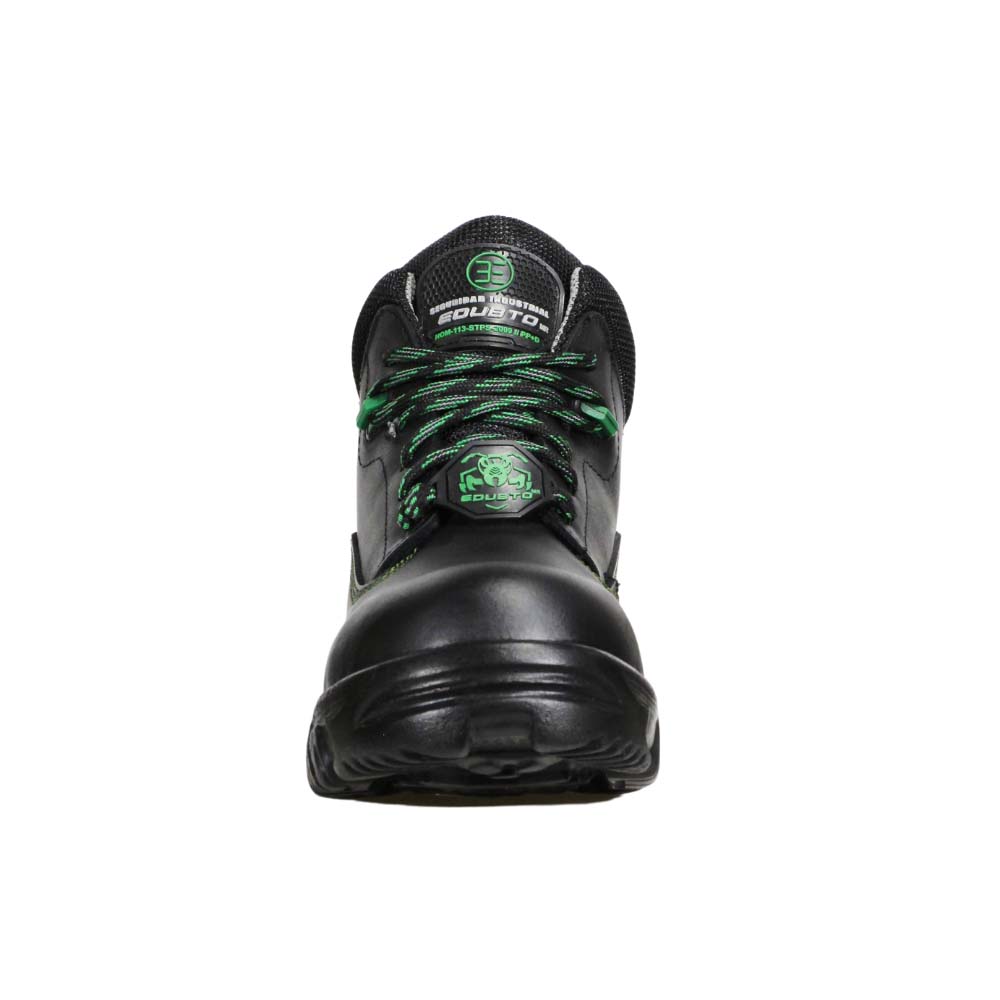 Foto 7 | Botas Edubto 945 Negro Verde Industrial Dielectrica Piel