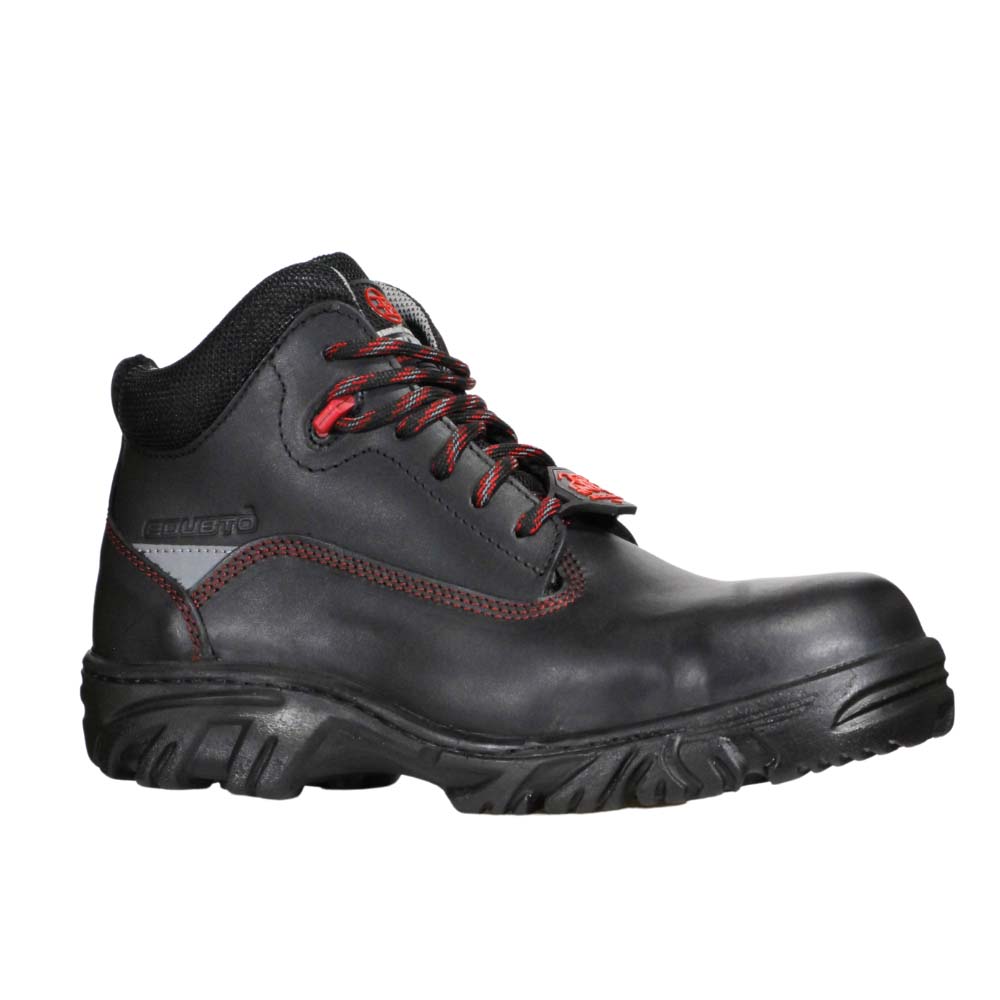 Foto 2 pulgar | Botas Edubto 945 Negro Rojo Industrial Dielectrica Piel