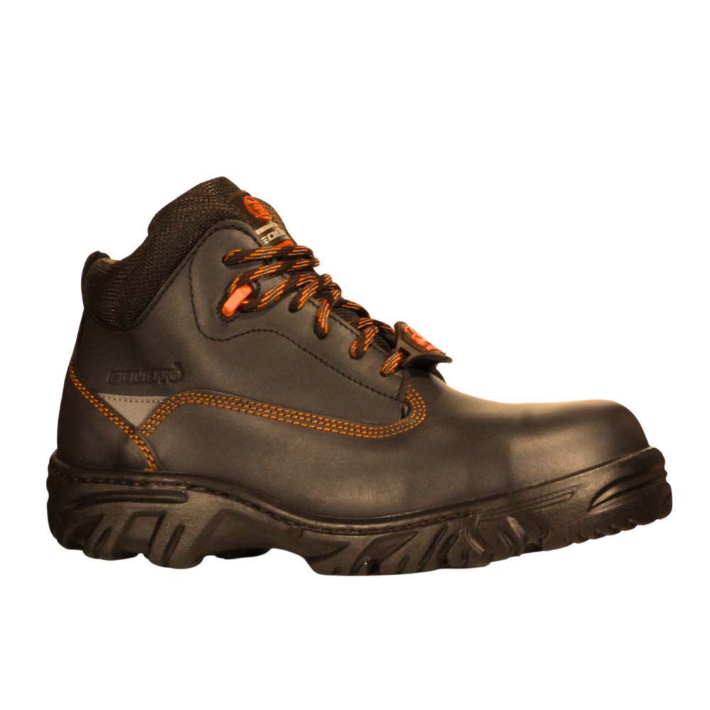 Foto 2 pulgar | Botas Edubto 945 Cafe Naranja Industrial Dielectrica Piel