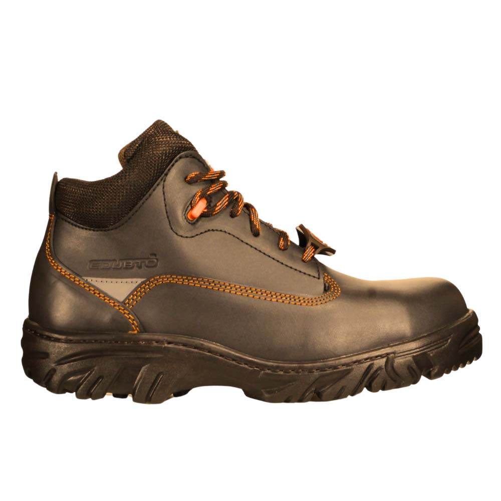 Foto 3 pulgar | Botas Edubto 945 Cafe Naranja Industrial Dielectrica Piel