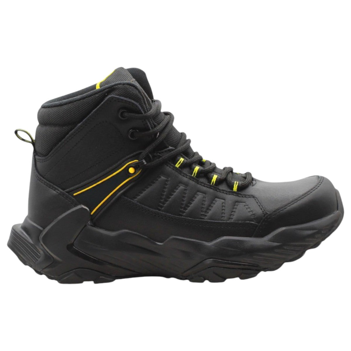 Foto 2 pulgar | Botas Industriales Exterior Piel Color Negro Para Hombre De Rbmove