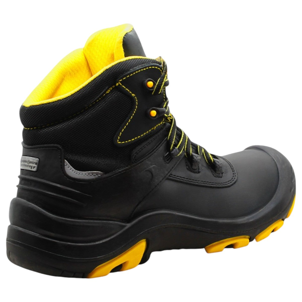 Foto 4 pulgar | Botas Industriales Exterior Piel Vegana Color Negro Para Hombre De Rbmove