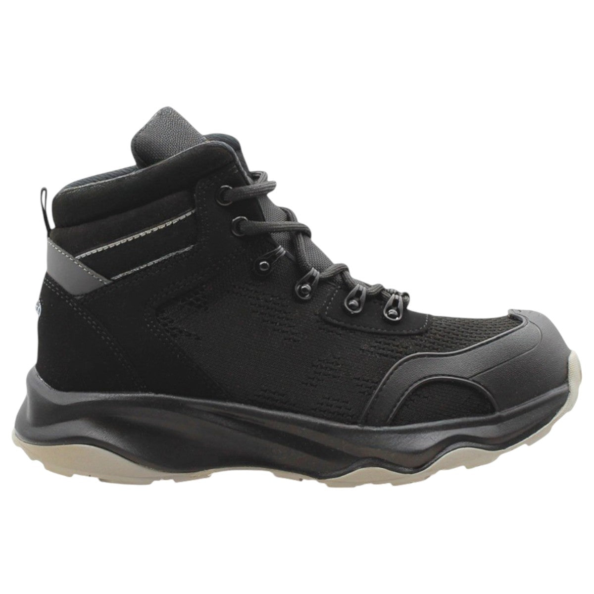 Foto 2 pulgar | Botas Industriales Exterior Textil Color Negro Para Hombre De Rbmove