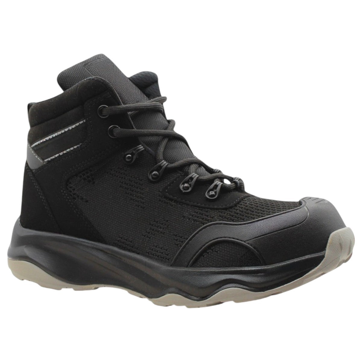 Foto 3 pulgar | Botas Industriales Exterior Textil Color Negro Para Hombre De Rbmove