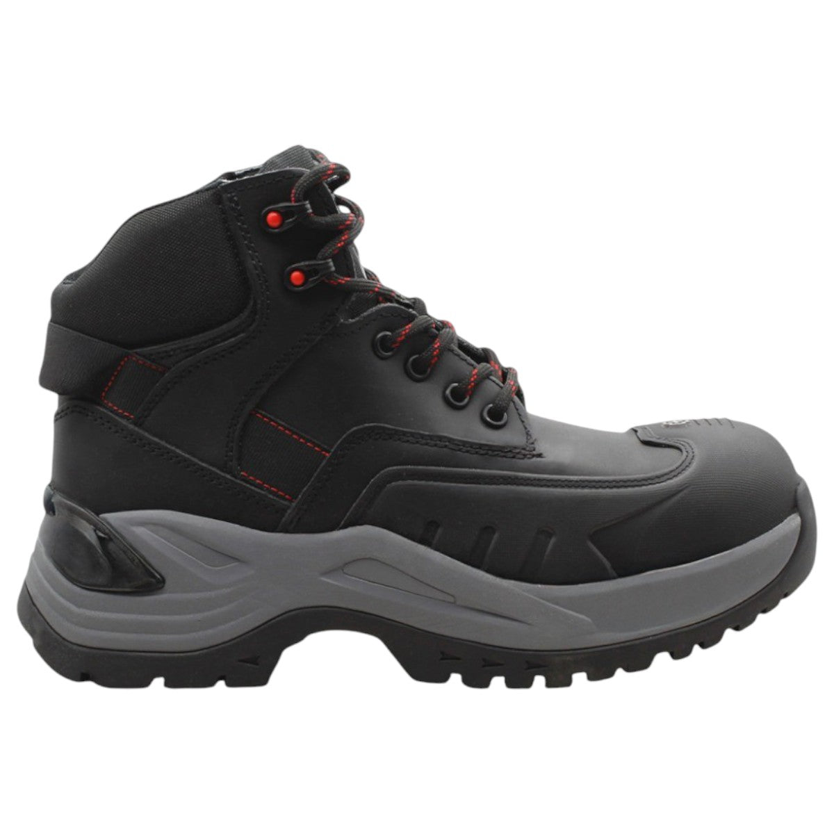Foto 2 pulgar | Botas Industriales Exterior Piel Color Negro Para Hombre De Rbmove