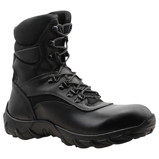 Foto 2 | Botas Industriales Exterior Piel Color Negro Para Hombre De Rbmove