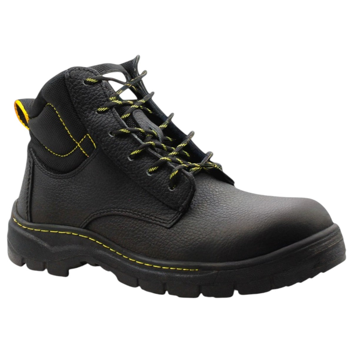Foto 2 pulgar | Botas Industriales Exterior Piel Color Negro Para Hombre De Rbcollection