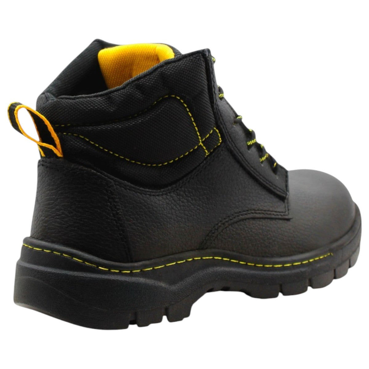 Foto 4 pulgar | Botas Industriales Exterior Piel Color Negro Para Hombre De Rbcollection