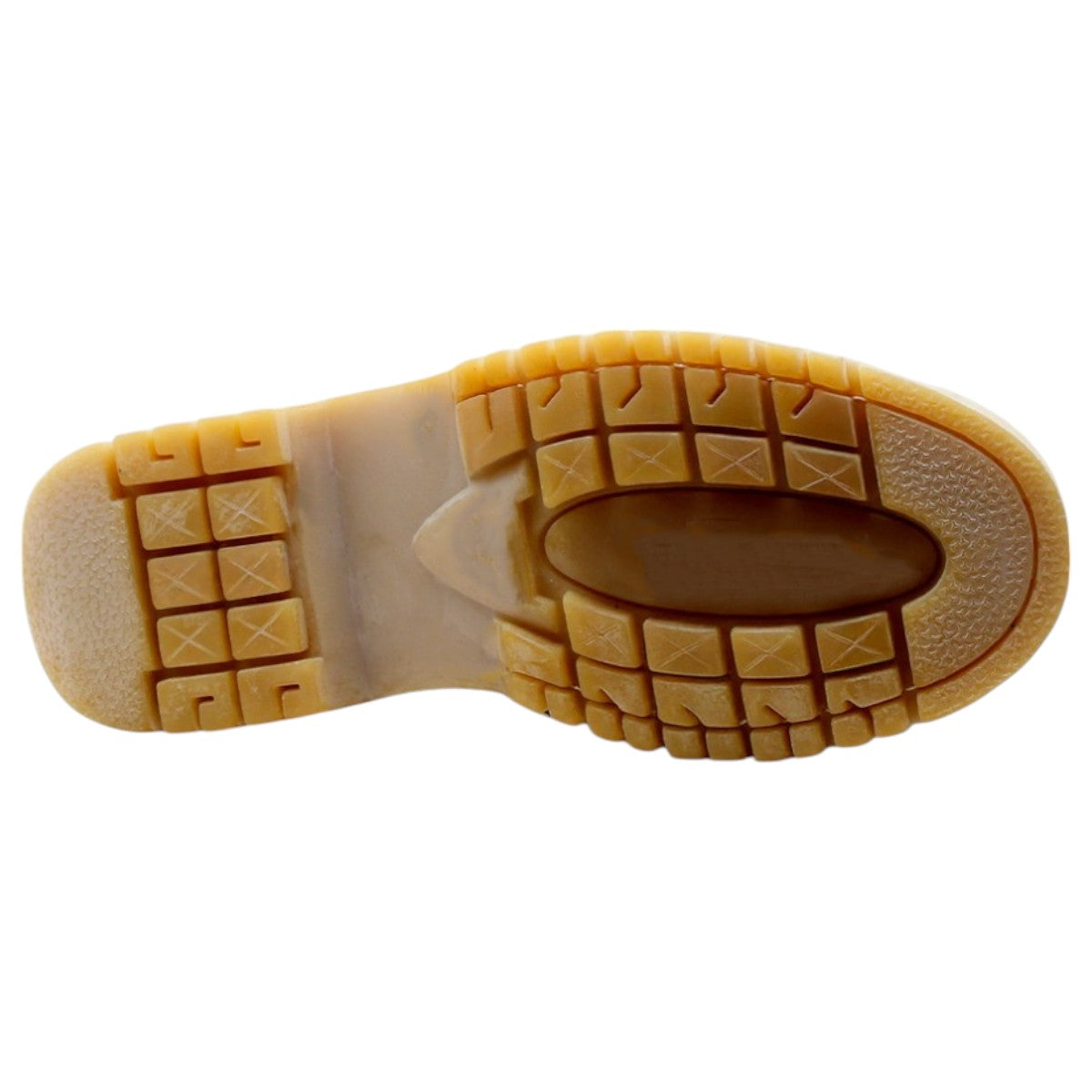 Foto 5 pulgar | Botas Industriales Exterior Piel Vegana Color Amarillo Para Hombre De Rbcollection