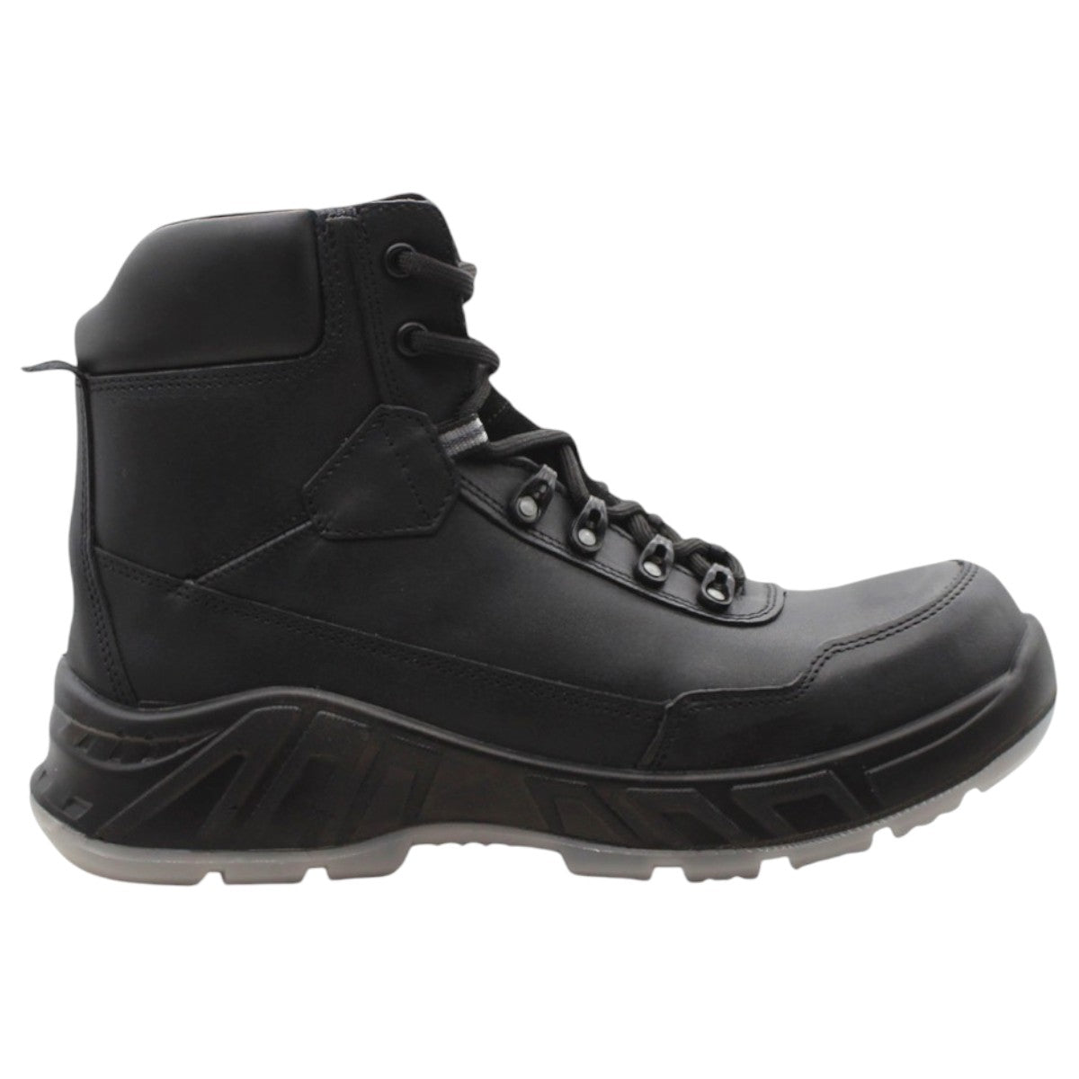 Foto 2 pulgar | Botas Industriales Exterior Piel Color Negro Para Hombre De Rbmove