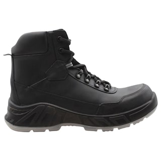 Foto 1 | Botas Industriales Exterior Piel Color Negro Para Hombre De Rbmove