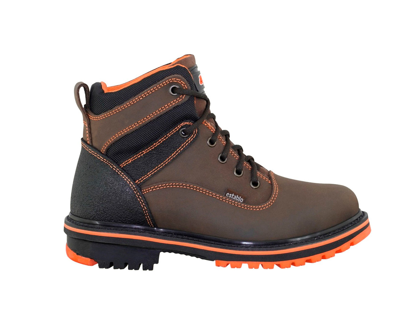 Botas De Trabajo Industrial Establo 427 Tan Crazy