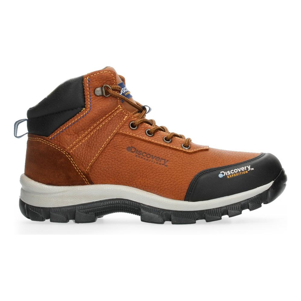 Foto 1 | Bota Hombre Senderismo Discovery Cafe Cintas Caballero Negro