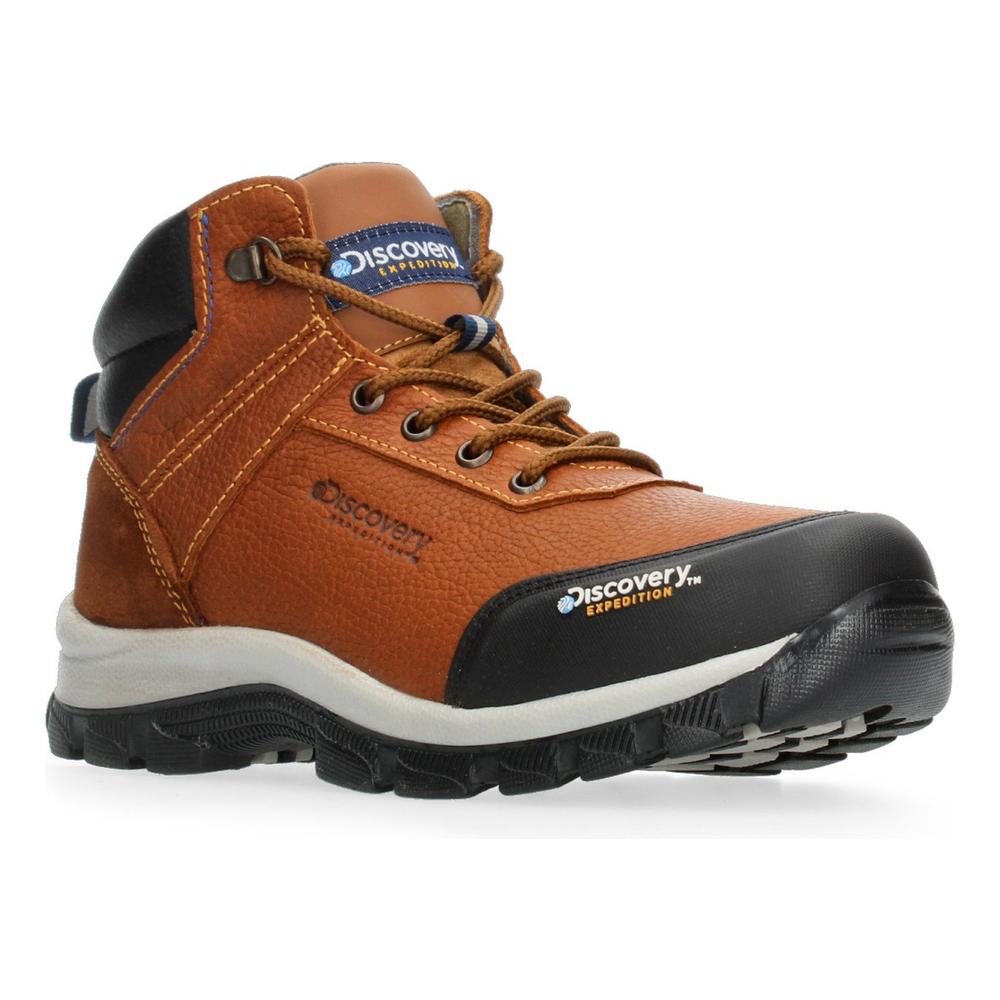 Foto 4 pulgar | Bota Hombre Senderismo Discovery Cafe Cintas Caballero Negro