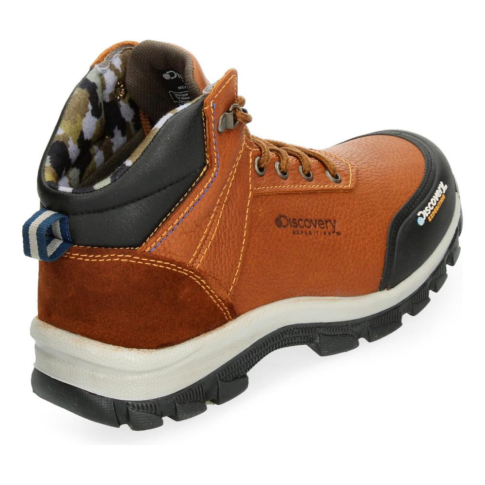 Foto 6 pulgar | Bota Hombre Senderismo Discovery Cafe Cintas Caballero Negro