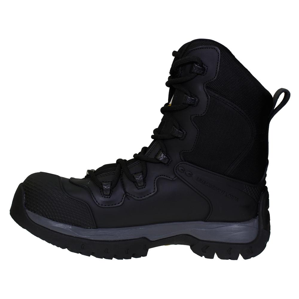 Foto 3 pulgar | Botas Hombre Industrales Jeep Resistentes Durables Trabajo Casquillo Negro