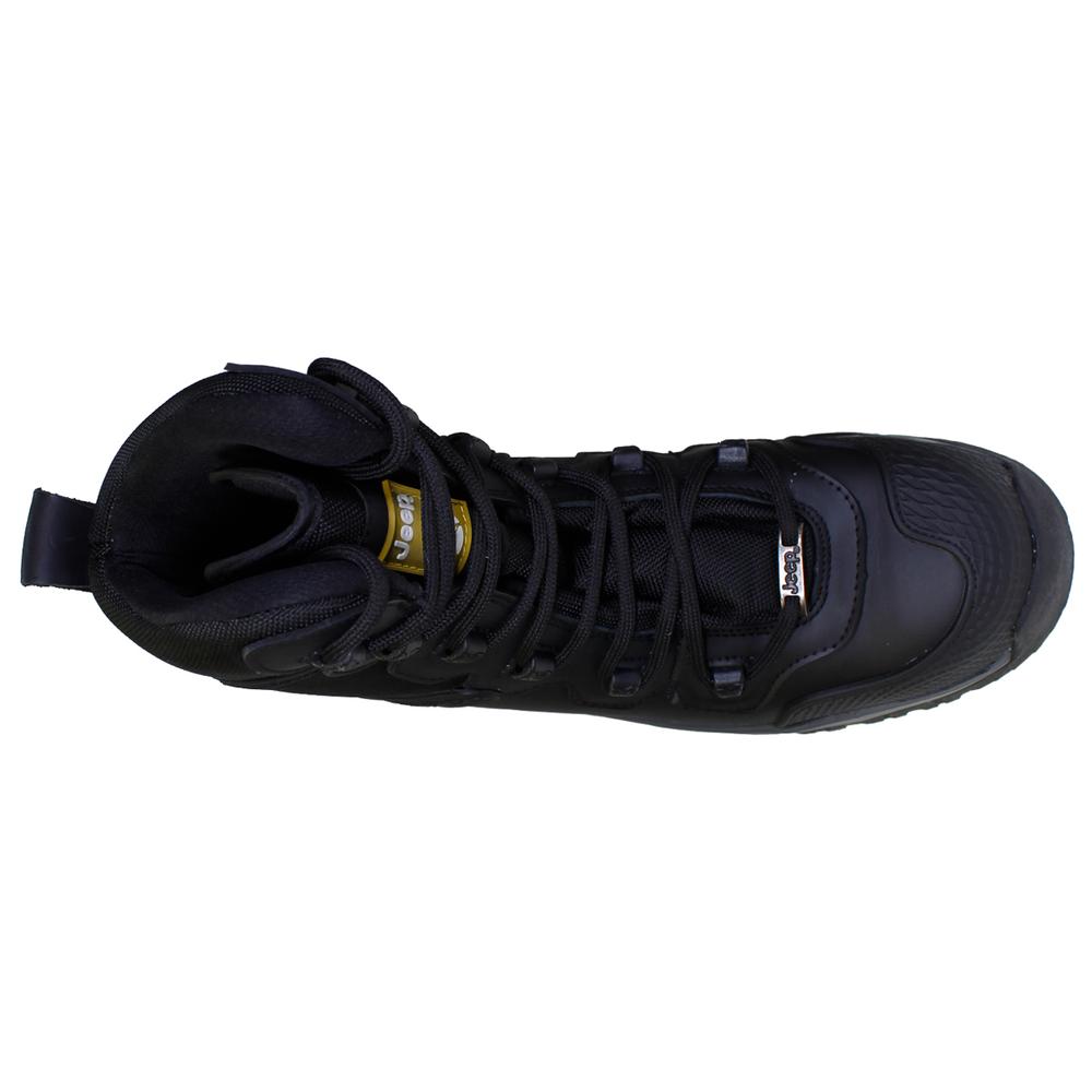 Foto 5 pulgar | Botas Hombre Industrales Jeep Resistentes Durables Trabajo Casquillo Negro