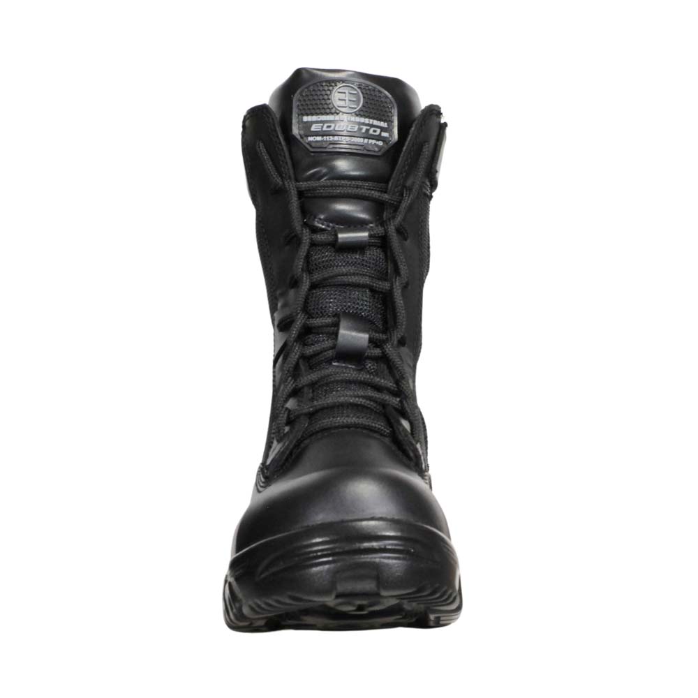 Foto 7 | Botas Edubto 105 Negro Tacticas Piel