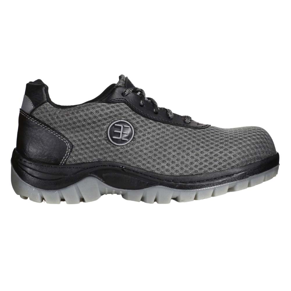 Foto 3 pulgar | Tenis Edubto 895 Gris Negro Dielectrico