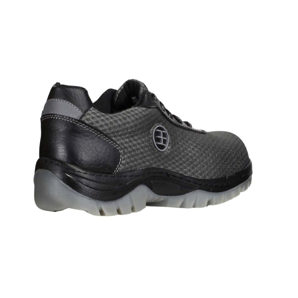Foto 4 pulgar | Tenis Edubto 895 Gris Negro Dielectrico