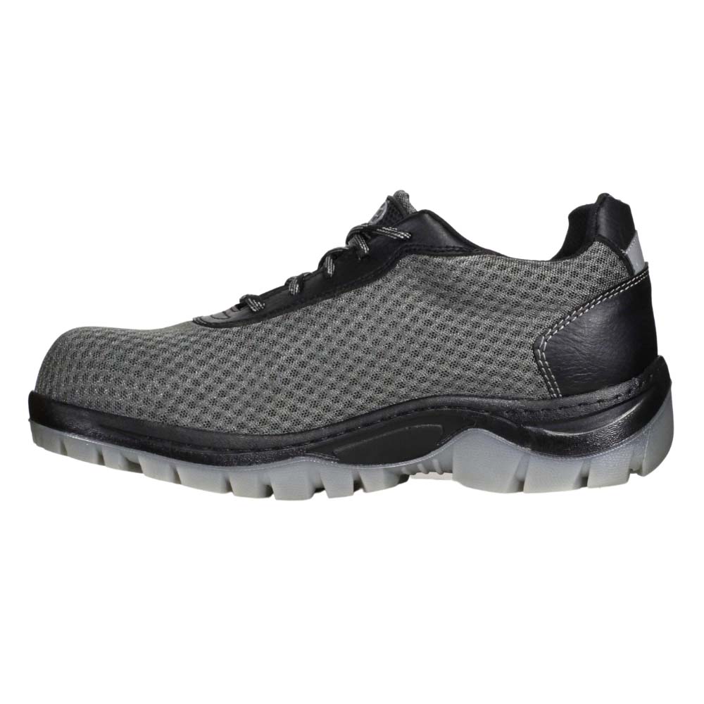 Foto 6 pulgar | Tenis Edubto 895 Gris Negro Dielectrico
