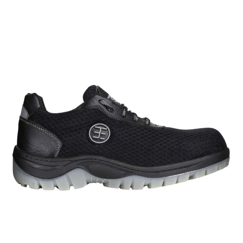 Foto 3 pulgar | Tenis Edubto 895 Gris Negro Gris Dielectrico