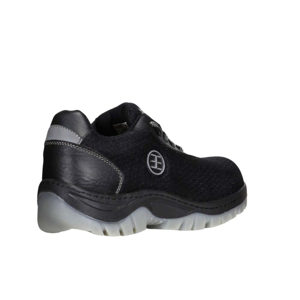 Foto 4 pulgar | Tenis Edubto 895 Gris Negro Gris Dielectrico