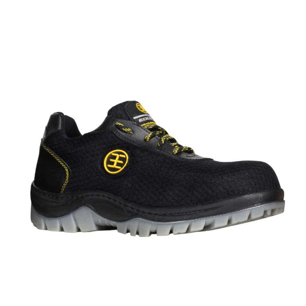 Tenis Edubto 895 Gris Negro Amarillo Dielectrico $1,199