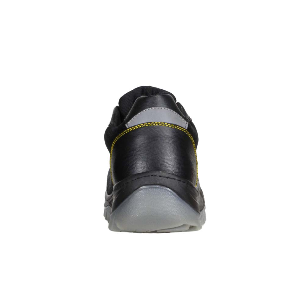 Foto 4 | Tenis Edubto 895 Gris Negro Amarillo Dielectrico