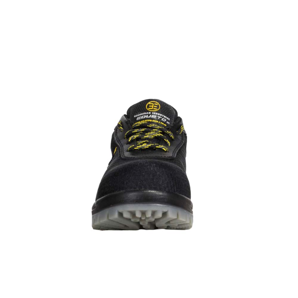 Foto 7 | Tenis Edubto 895 Gris Negro Amarillo Dielectrico