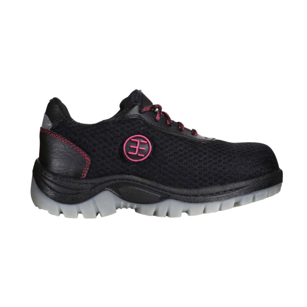 Foto 3 pulgar | Tenis Edubto 895 Gris Negro Fiusha Dielectrico