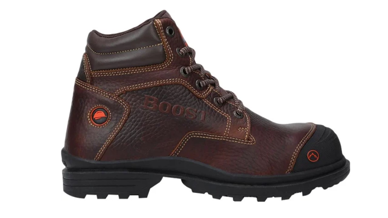 Foto 1 | Bota Industrial Boost 401 Cafe Casco De Acero