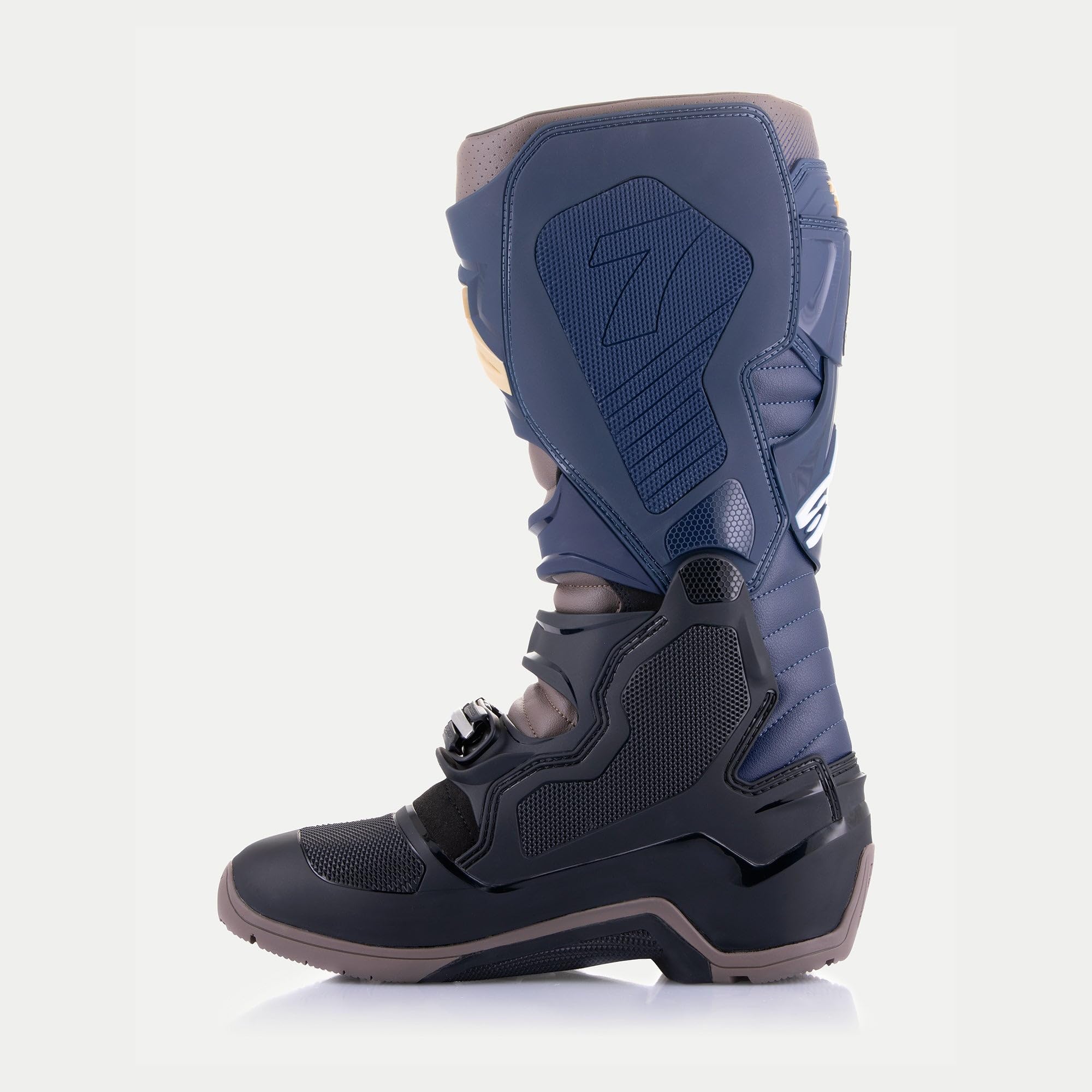 Foto 4 pulgar | Botas De Motocross Alpinestars Tech 7 Enduro Drystar 9 Negro/azul Marino - Venta Internacional.